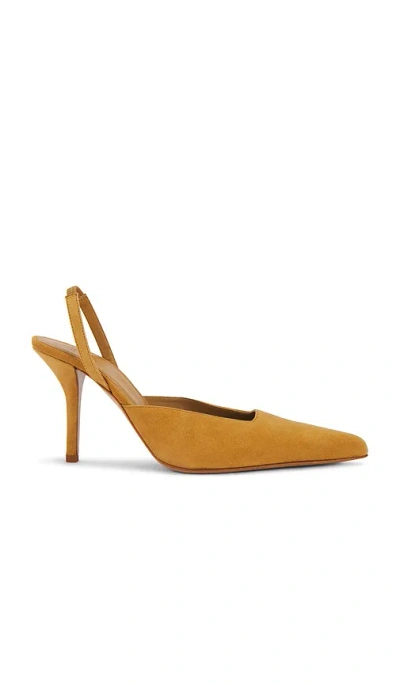 Gia Borghini Octavie Slingback In 烟草色