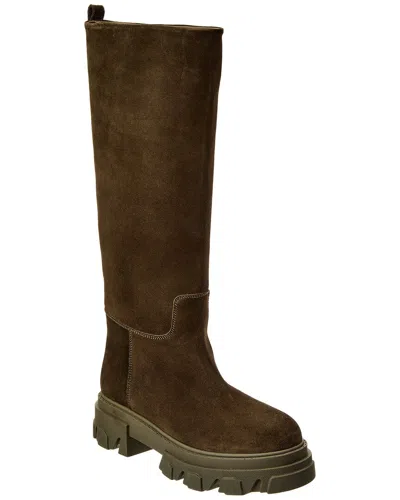GIA BORGHINI GIA BORGHINI PERNI 07 SUEDE KNEE-HIGH BOOT