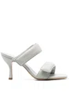 Gia Borghini X Pernille Perni 90mm Leather Mules