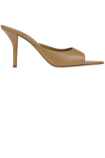 Gia Borghini Perni Mules In Brown