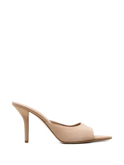 Gia Borghini Pointed-toe Sandals In Neutral