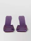 Gia Borghini Rosie 14 Sandal Block Heel In Purple