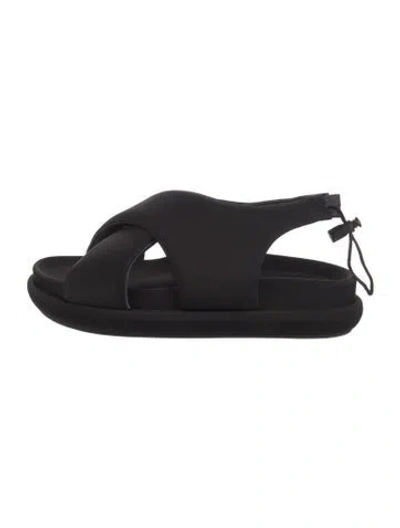 Pre-owned Gia Borghini Sandals In Black