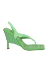 Gia Borghini Rosie Heel Sandals In Green