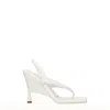Gia Borghini Sandals Women Leather Beige/ivory