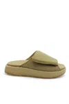 Gia Borghini Scuba Slides In Butter Yellow In Yellow