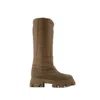 Gia Borghini Stiefeletten Tall Puffer Aus Poly In Brown