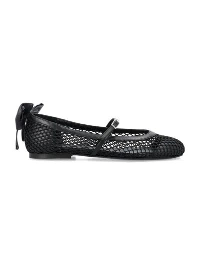 GIA BORGHINI GIA BORGHINI GRETE MESH FLAT SHOES