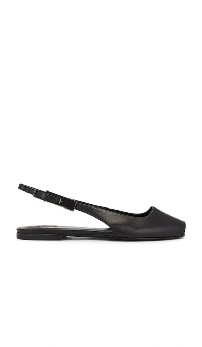 Gia Borghini Vera Flat In Black