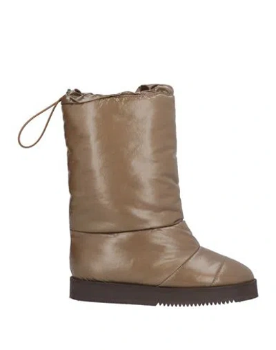 Gia Borghini Woman Boot Military Green Size 6 Nylon