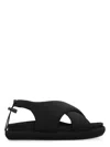 Gia Borghini Padded-design Chunky Sandals In Black