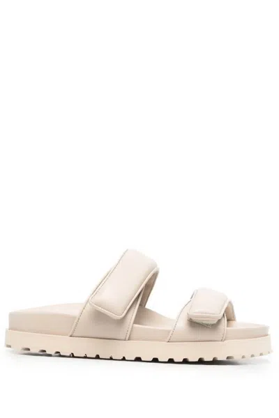Gia Borghini Women's Perni 11 Double Strap Leather Platform Sandal In Shell In Pink