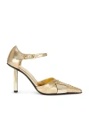 Gia Borghini X Fai Khadra Aalto Heel In Gold