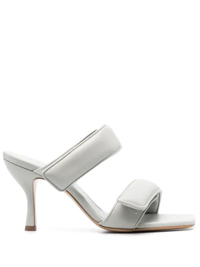 Gia Borghini X Pernille Perni 100mm Sandals In Grau