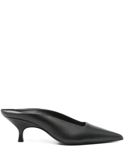 Gia Borghini X The Garment 65mm Thea Mules In Black