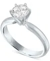Gia Certified Diamonds Gia Certified Diamond Solitaire Engagement Ring (1 Ct. T.w.) In 14k White Gold