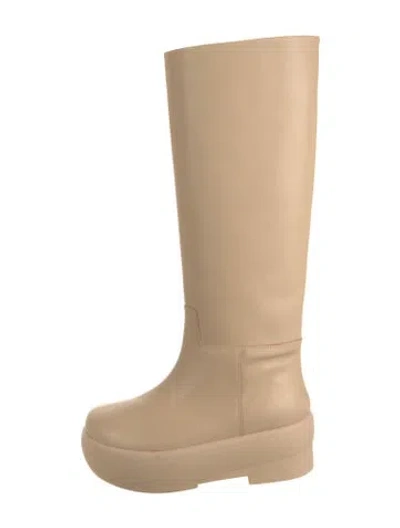 Pre-owned Gia Couture Riding Boots In Neutral