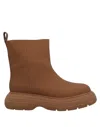 Gia Couture Ankle Boots In Beige