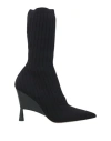 Gia Rhw Gia / Rhw Woman Ankle Boots Black Size 5 Textile Fibers In Black