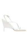 Gia Rhw Gia / Rhw Woman Sandals Ivory Size 9.5 Soft Leather In White