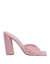 Gia Rhw Gia / Rhw Woman Sandals Pink Size 11 Leather