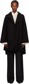 Gia Studios Black Grace Coat In Black