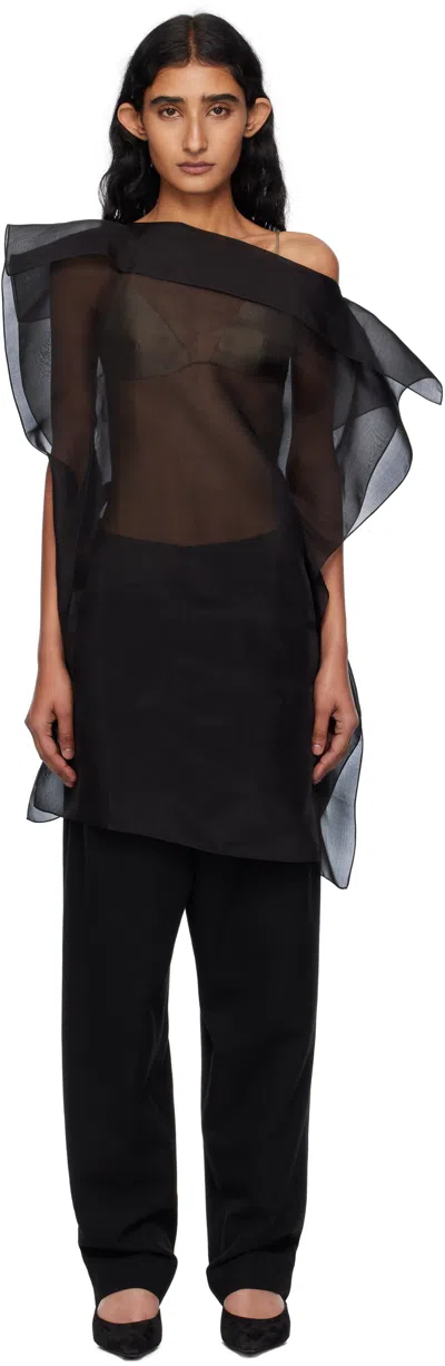 Gia Studios Black Sunshine Minidress