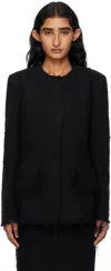 Gia Studios Black Thalia Blazer In Black