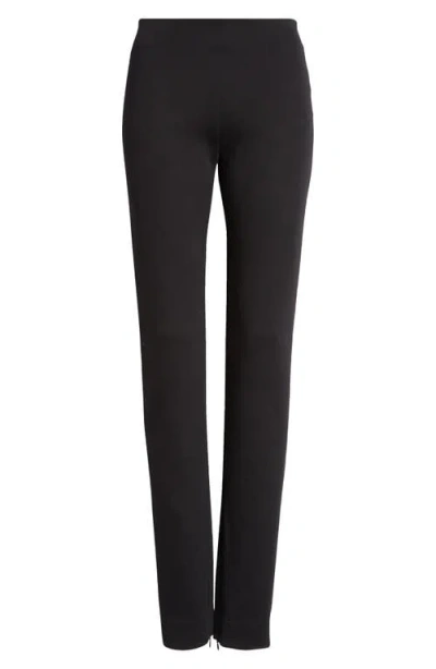 Gia Studios High Waist Leggings In Black
