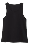 Gia Studios Isha Cotton Tank In Black