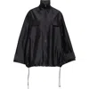 Gia Studios North Taffeta Jacket In Black