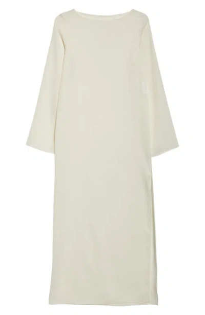 Gia Studios Áo Dài Dress In White