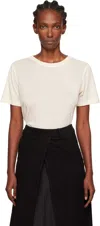Gia Studios Off-white Camille T-shirt In White