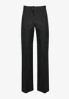 Gia Studios Riley Straight Jeans In Gray