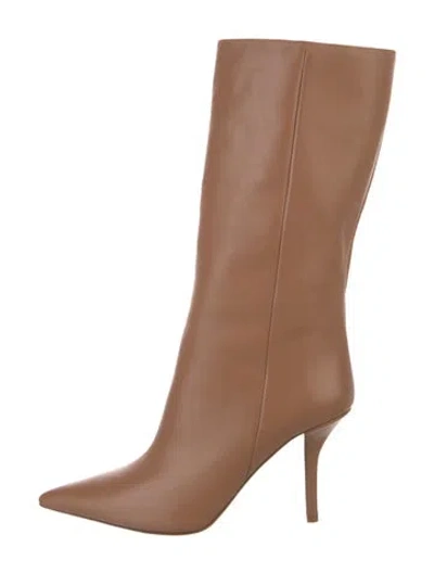 Pre-owned Gia X Pernille Teisbaek Leather Boots In Brown