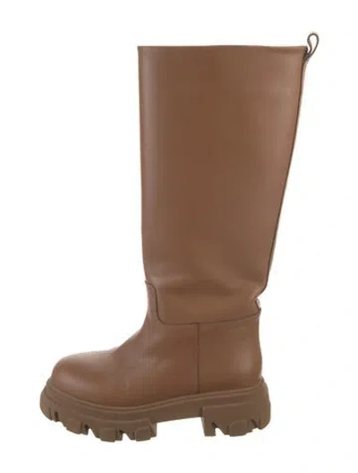 Pre-owned Gia X Pernille Teisbaek Leather Boots In Brown