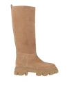 Gia X Pernille Teisbaek Woman Boot Beige Size 11 Calfskin
