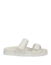 Gia X Pernille Teisbaek Woman Sandals Off White Size 7.5 Soft Leather