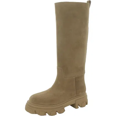 Pre-owned Gia X Pernille Teisbaek Womens Perni 07 Pull On Knee-high Boots Shoes Bhfo 2058 In Beige