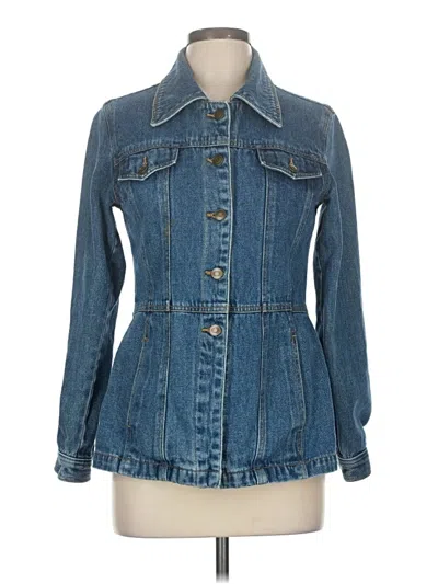 Pre-owned Giacca Denim Jacket In Blue