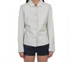 Giacca Lusso Lusso Shirt Jacket In Off White In White