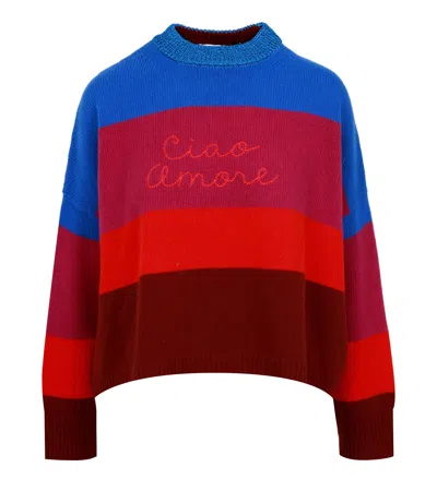 Giada Benincasa Sweaters Blue In Multi