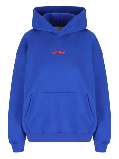 GIADA BENINCASA CIAO AMORE EMBROIDERED HOODIE