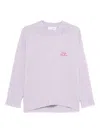 Giada Benincasa Crew-neck Sweater In Purple