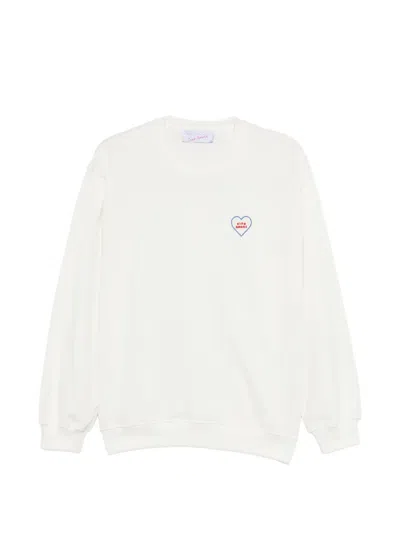 Giada Benincasa Embroidered Sweatshirt In White