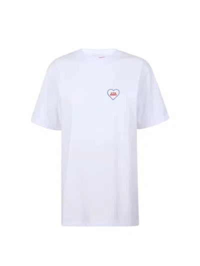 Giada Benincasa Hello Love T-shirt In White