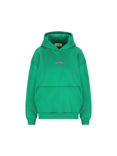 Giada Benincasa Logo-print Hoodie In Green