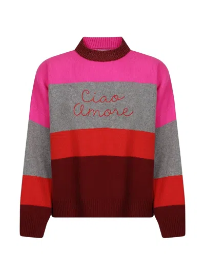 Giada Benincasa Maxistripes Sweater In Multi