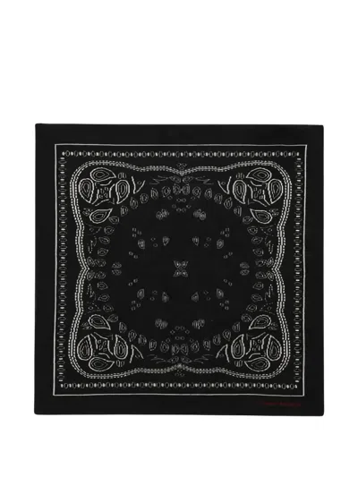 Giada Benincasa Mini Soho Ciao Amore Paisley-print Scarf In Multi