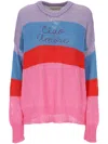 Giada Benincasa Stripe-detail Sweater In Multi